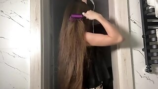 Diana's Drying Her Hair - Part Three