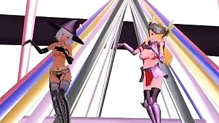 【mmd】model Distribution Of Knight Daughter-in-law & Magic Daughter-in-law【r-legal】