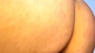 Booty Bouncing Faux-cock Closeup