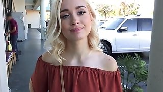 Lovely Blonde Enjoys Outdoor Sex With Naughty Cameraman